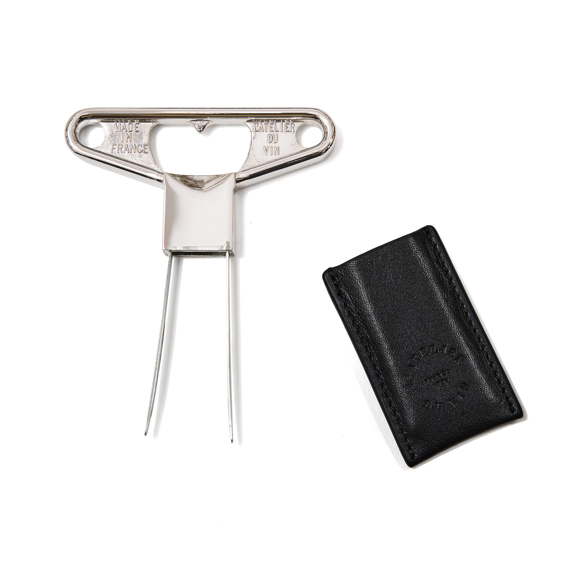 Bilame Silver Signature Two-Prong Wine Opener