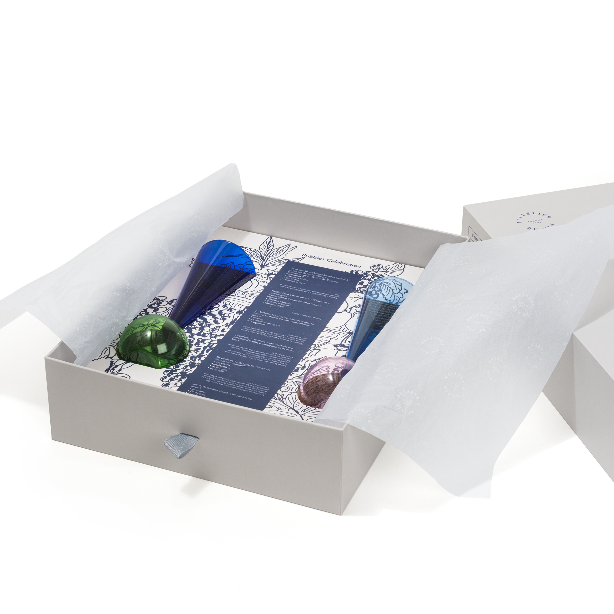 Bubbles Celebration Champagne Coupes pack