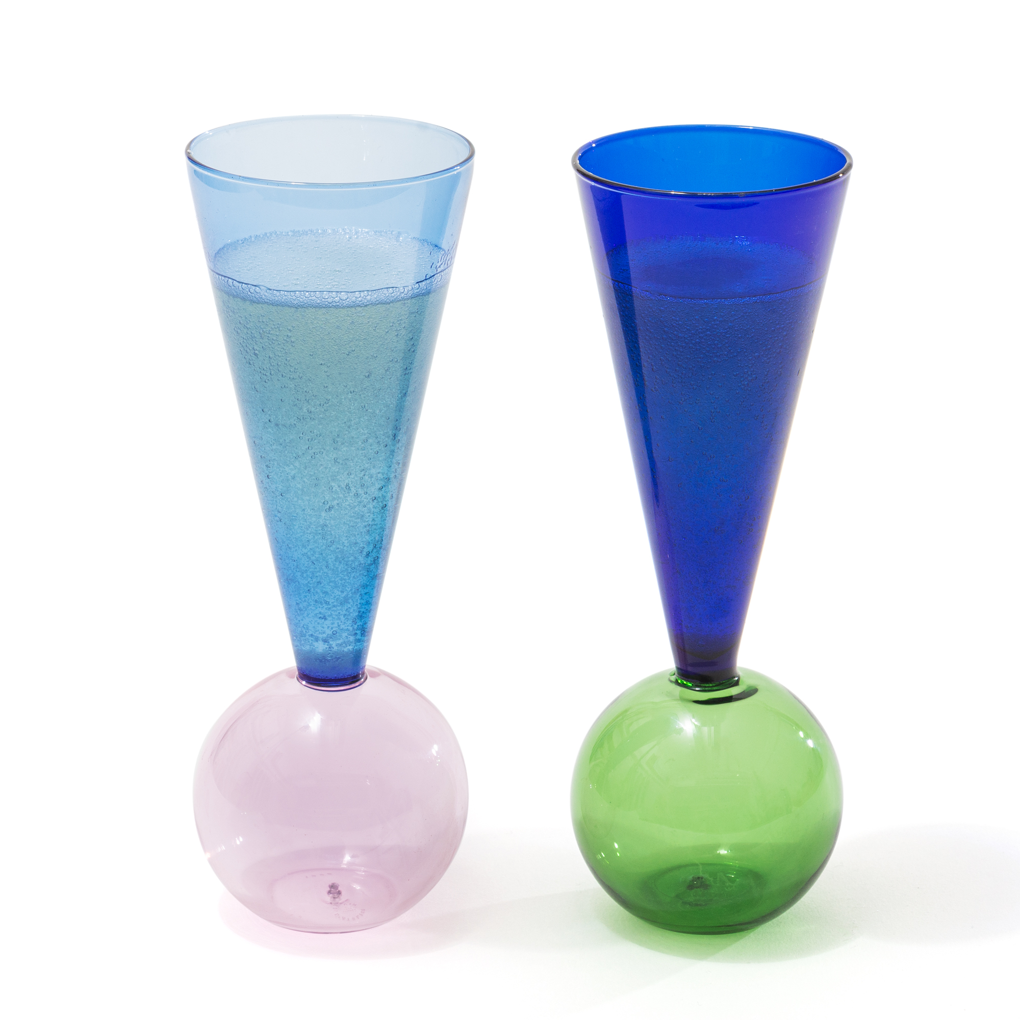 Bubbles Celebration designer champagne glass