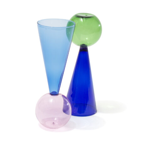 Bubbles Celebration designer champagne glass