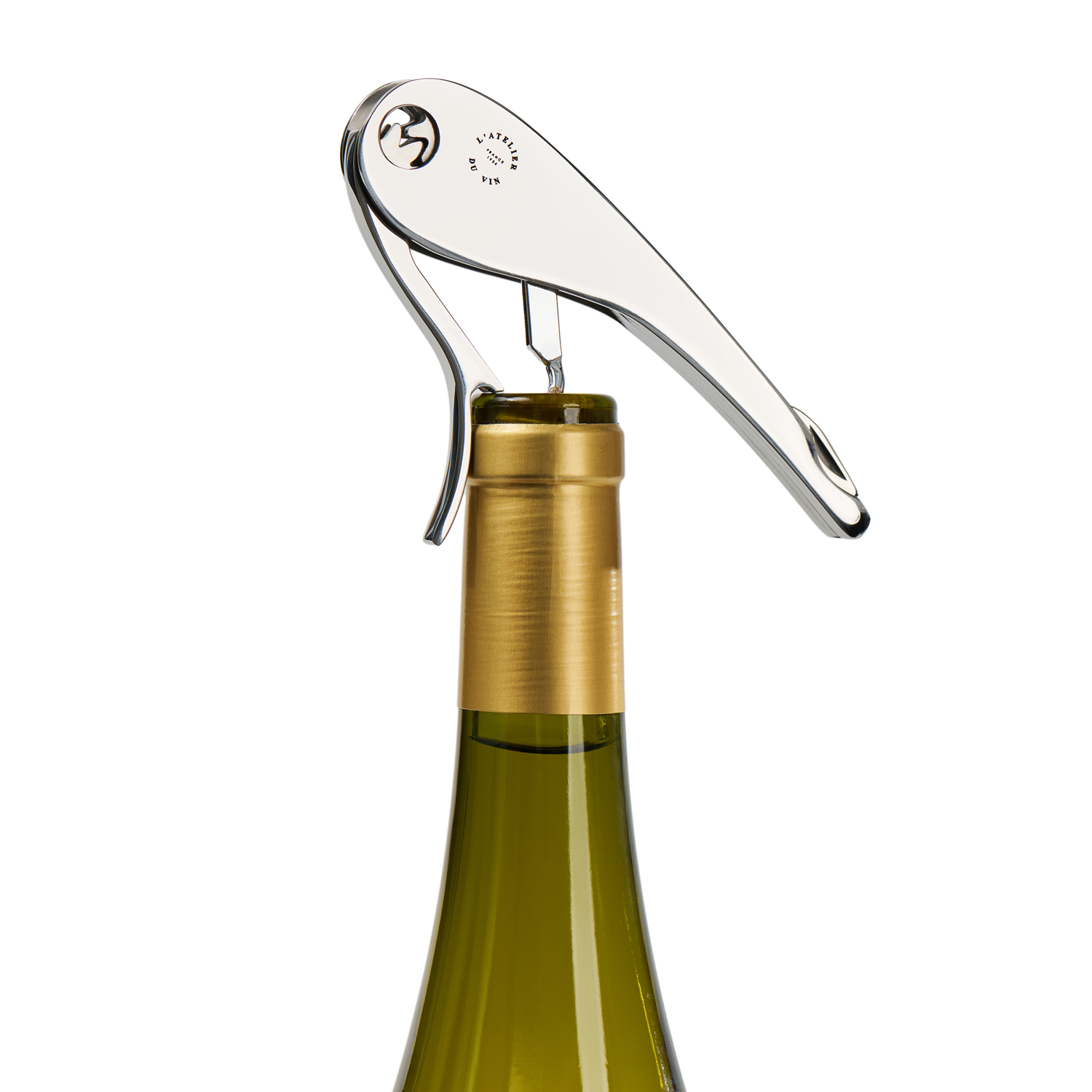 Soft Machine Silver corkscrew by L’Atelier du Vin